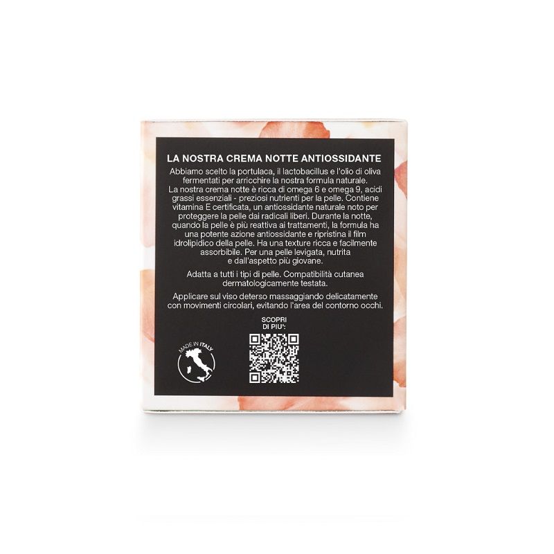 Florena Crema Notte Antiossidante Naturale con Portulaca fermentata 50ml-5