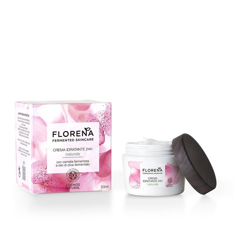 Florena Crema Viso Idratante 24h Naturale con Camelia Fermentata 50ml-1