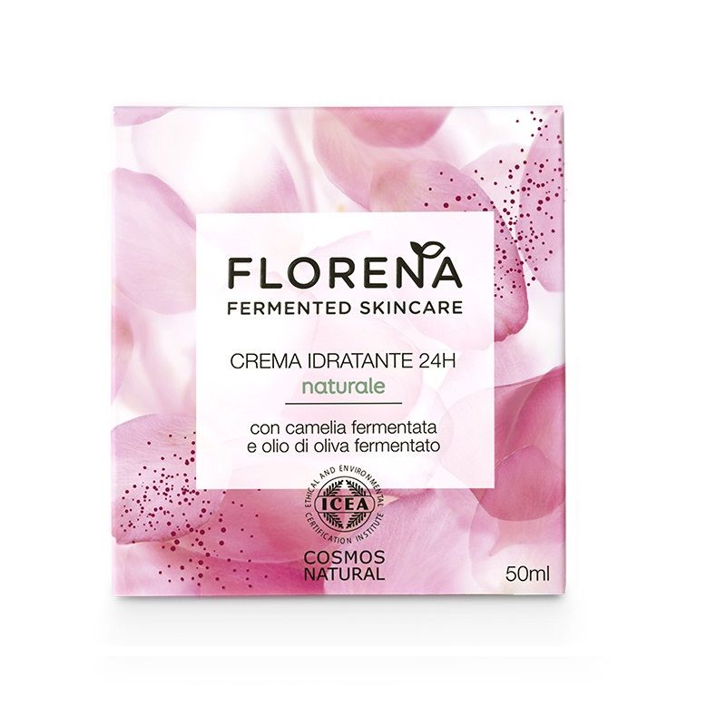 Florena Crema Viso Idratante 24h Naturale con Camelia Fermentata 50ml-3
