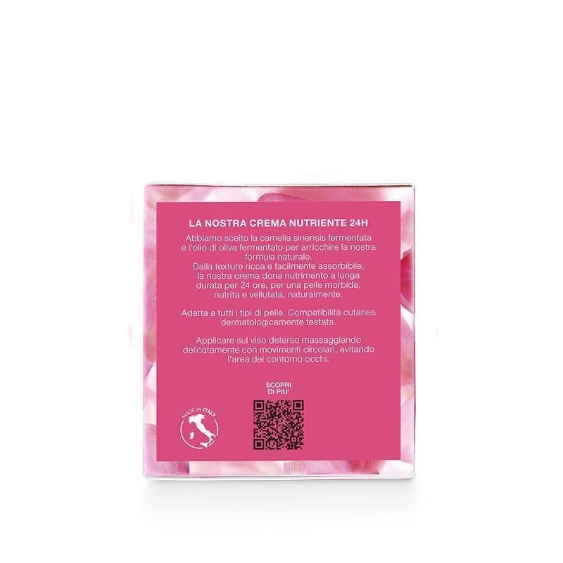 Florena Crema Viso Nutriente 24h Naturale con Camelia Fermentata 50ml-5
