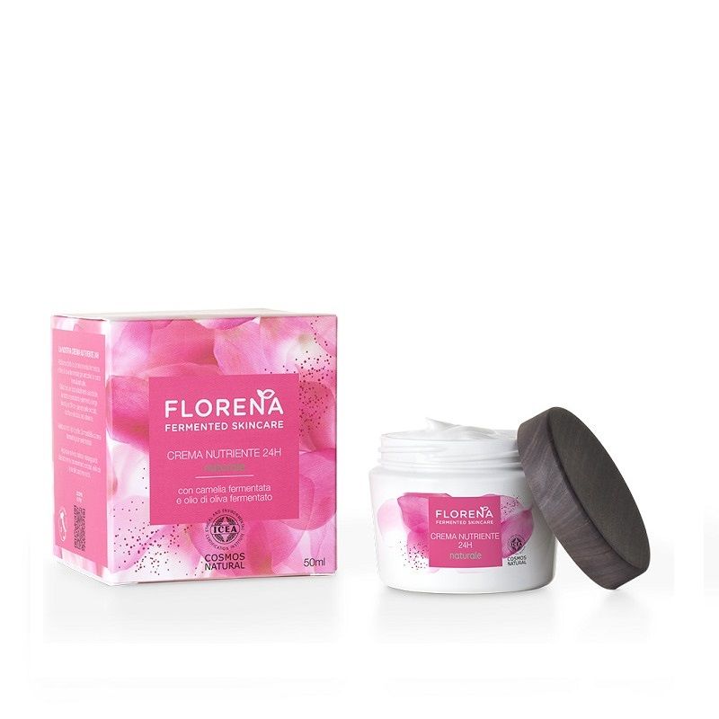 Florena Crema Viso Nutriente 24h Naturale con Camelia Fermentata 50ml-6