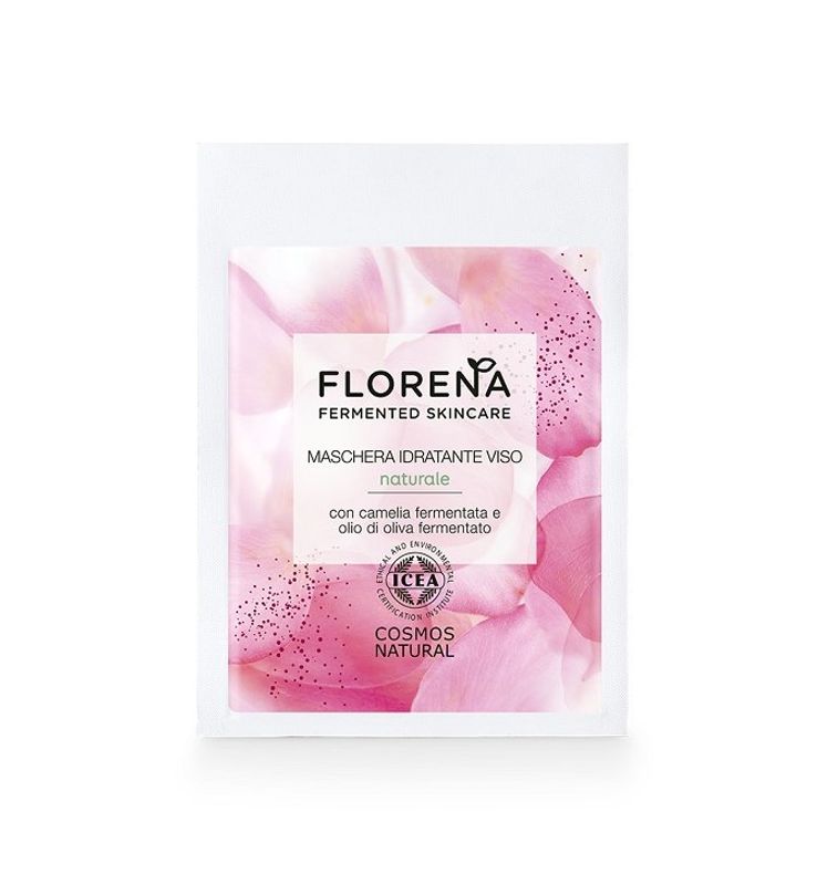 Florena Maschera Idratante Viso Naturale con Camelia fermentata 8ml-1