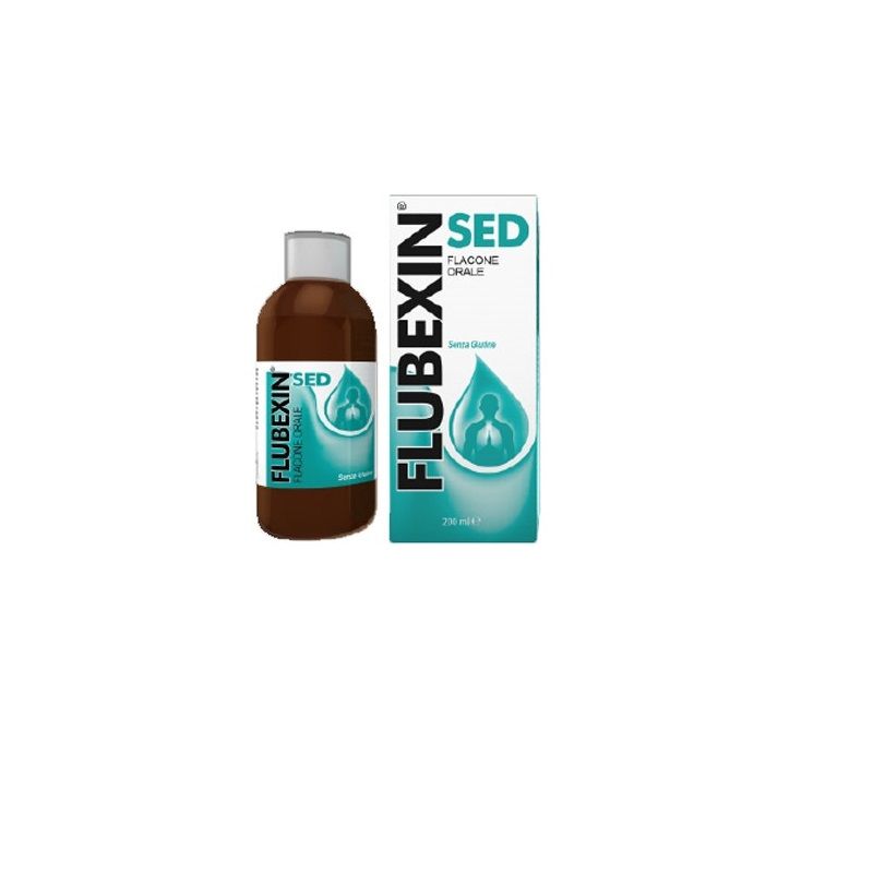 Flubexin Sed Sciroppo per il benessere della gola 200ml-1