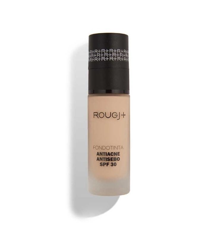Rougj Glamtech Fondotinta Antiacne Antisebo SPF30 colore avorio 30ml-1