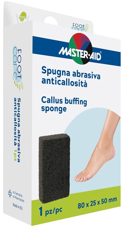 Master-Aid Spugna Abrasiva Anti-Callosità 1 pezzo-1
