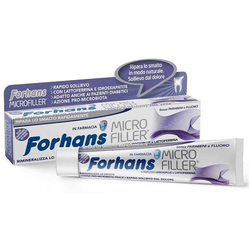 Forhans Dentifricio Microfiller Protezione Smalto 75ml-1