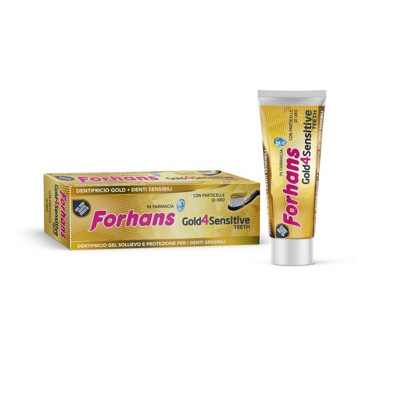 Forhans Gold 4 White Dentrifricio 75ml-1