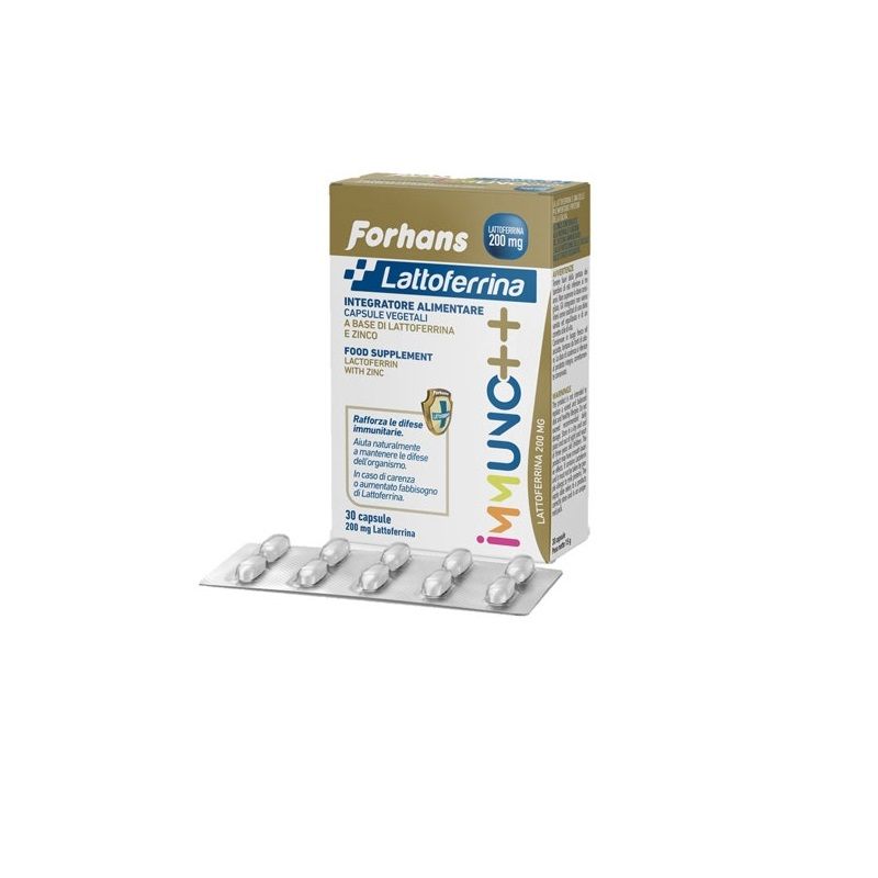 Forhans Lattoferrina Immuno++ 200mg 30 Capsule-1