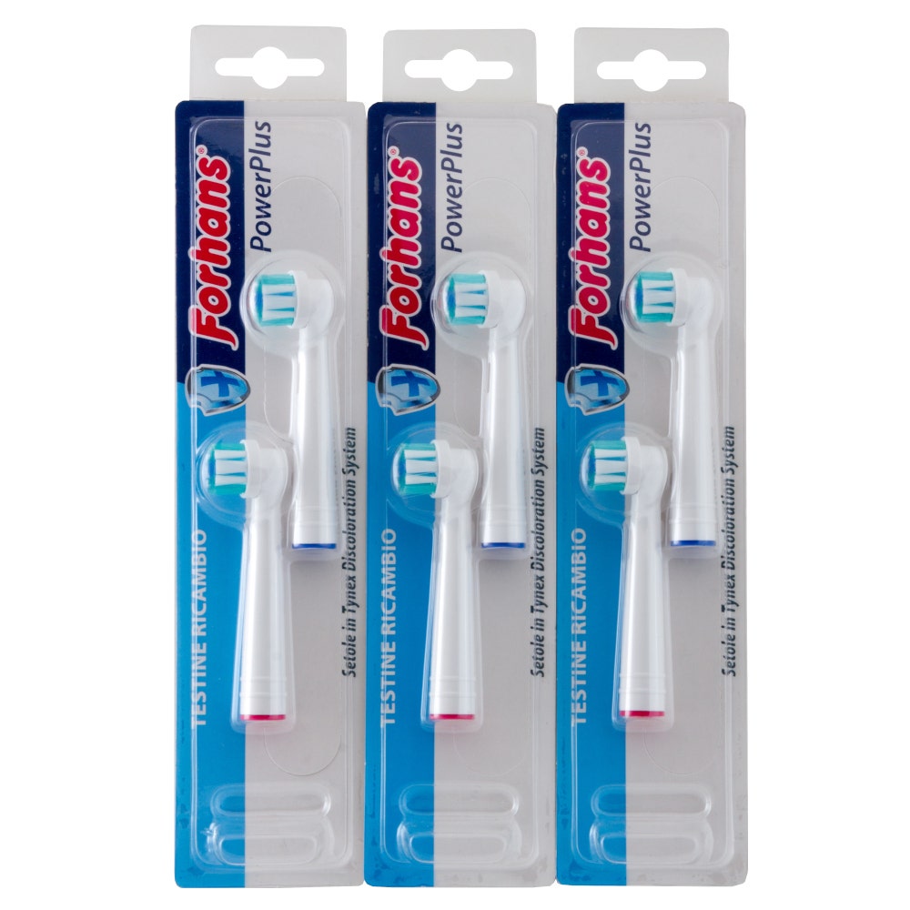 Forhans Power Plus 2 Testine Ricambio-1