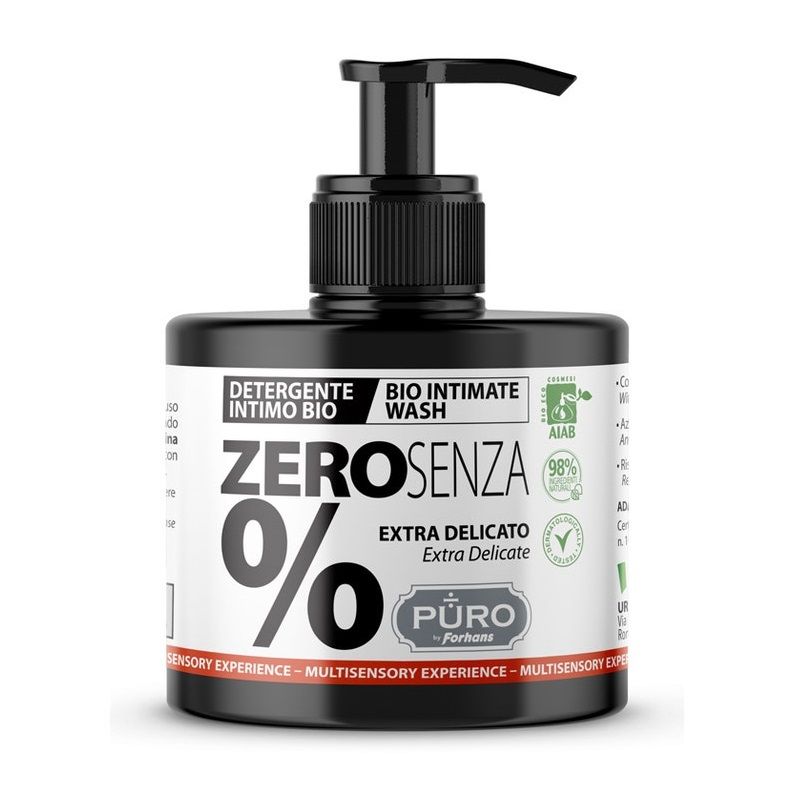 Forhans Puro Detergente Intimo Extra Delicato Zero Senza % 250ml-1
