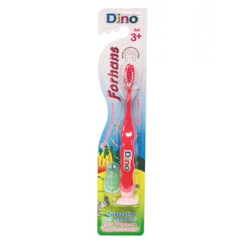 Forhans Spazzolino Dino Bambino 1 pezzo colori assortiti-1
