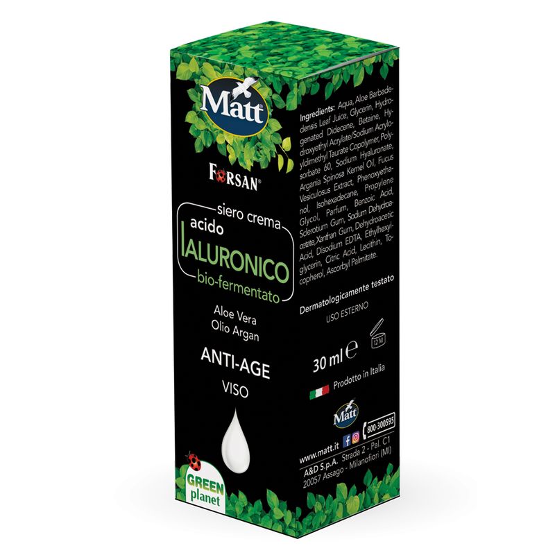 Matt Forsan Acido Ialuronico Anti-Age Viso 30ml-3