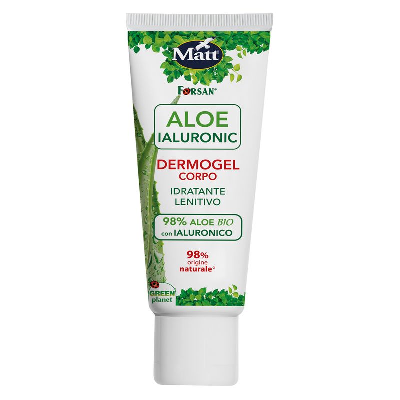 Forsan Aloe Ialuronic Dermogel Corpo Multiattivo Lenitivo 200ml-1