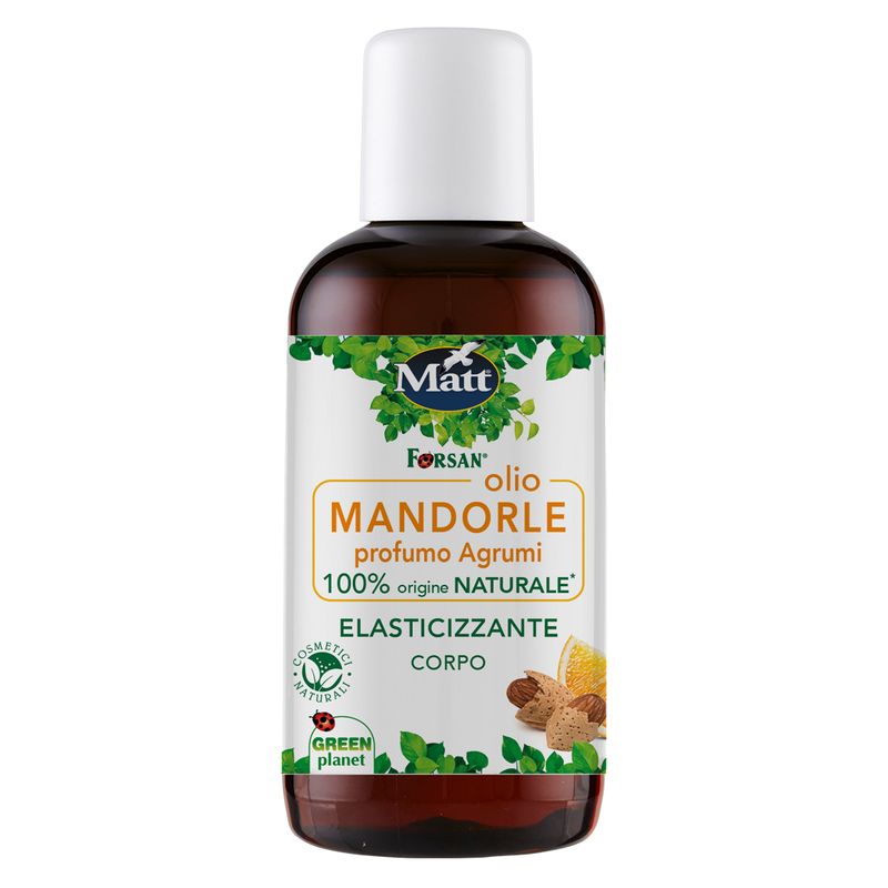Forsan Olio Mandorle Dolci profumato Agrumi elasticizzante corpo 250ml-1