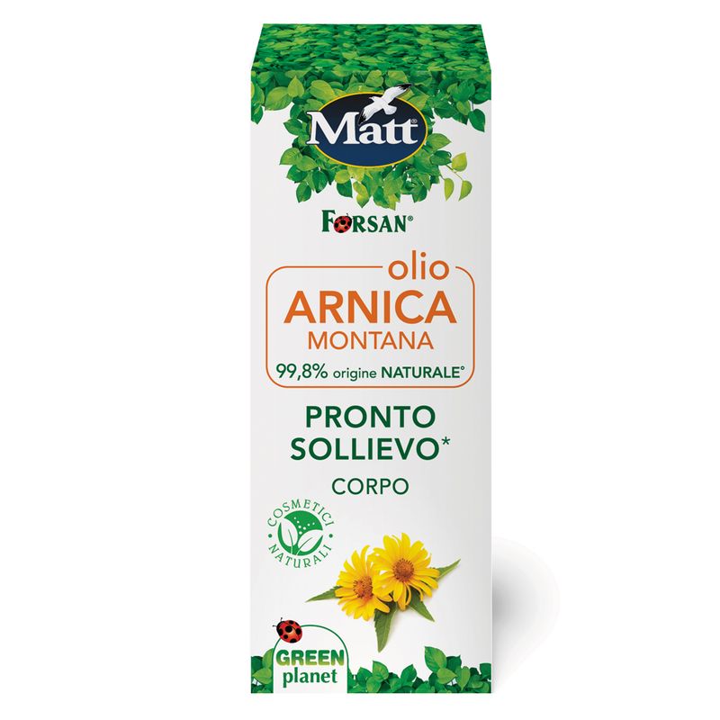 Forsan Olio Arnica Montana utile per l'affaticamento muscolare 100ml-1