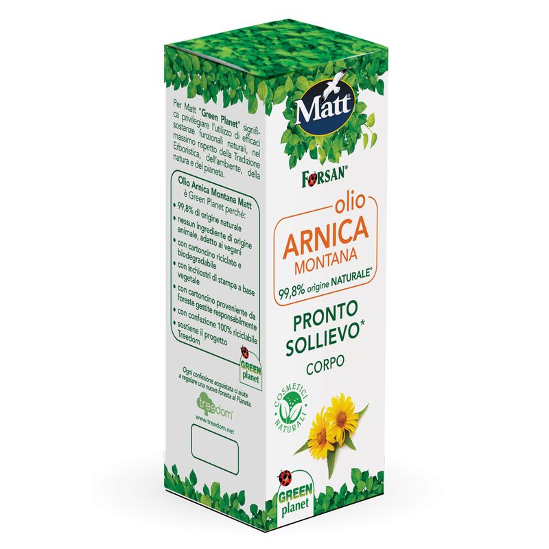Forsan Olio Arnica Montana utile per l'affaticamento muscolare 100ml-2