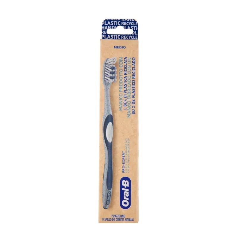 Oral-B Eco Pro Expert spazzolino setole medio 1 pezzo colori assortiti-1