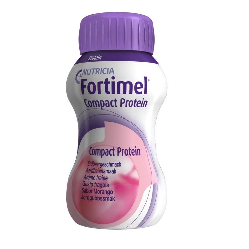 Fortimel Compact Protein Fragola 4x125ml-1