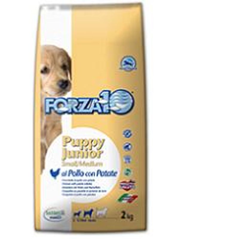 Forza10 Puppy Junior Maintenance Crocchette Al Pollo Con Patate Per Cuccioli Taglia Medio/Piccola Sacco 2kg-1