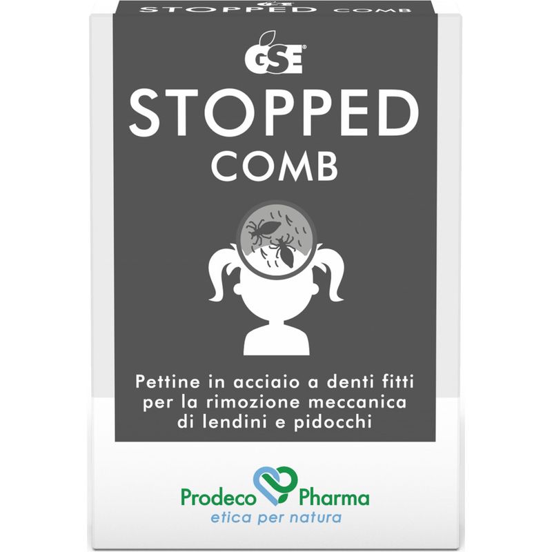 GSE Stopped Comb Pettine Pidocchi 1 Pezzo-1