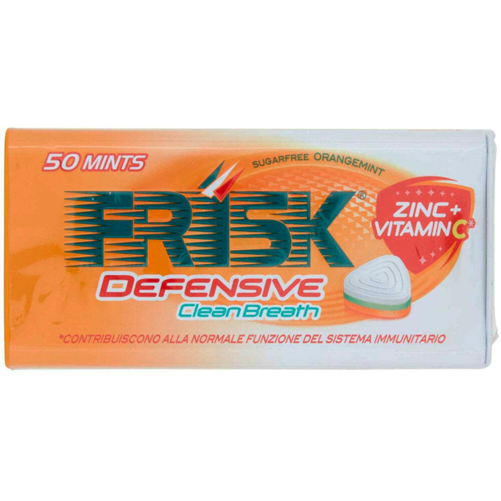Frisk Defensive Tin Box Caramelle Zinco/Vitamina C 35g-2