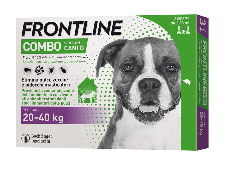 Frontline combo antiparassitario per cani 20-40kg-1