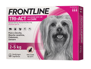 Frontline Tri-Act antiparassitario per Cani 2-5 Kg 3 fiale-1