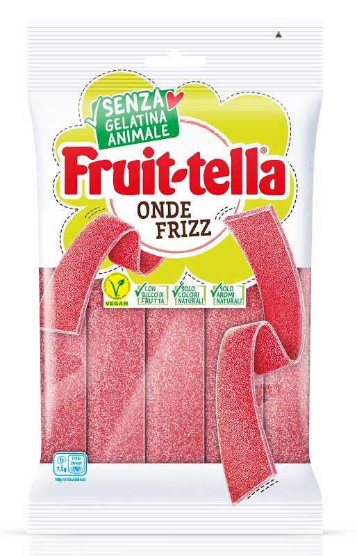 Fruittella Onde Frizz Senza Gelatina Animale Alla Frutta 20 Caramelle-1