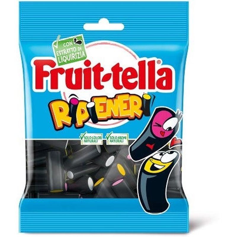 Fruittella Ripieneri Caramelle Liquirizia Ripiena 90g-1