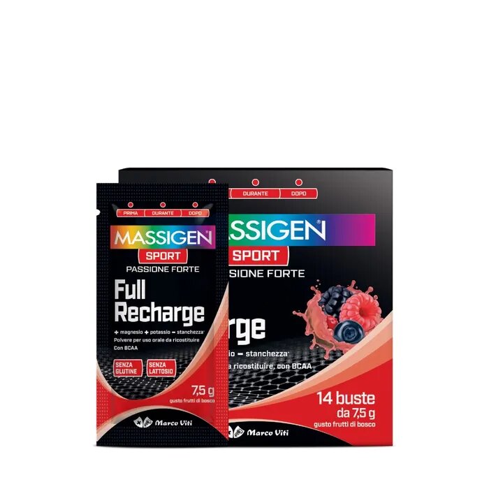 Massigen Sport Full Recharge 14 Buste Da 7,5g-2