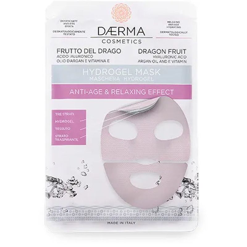 Daerma Hydrogel Mask Dragon Fruit 1 Pezzo-1