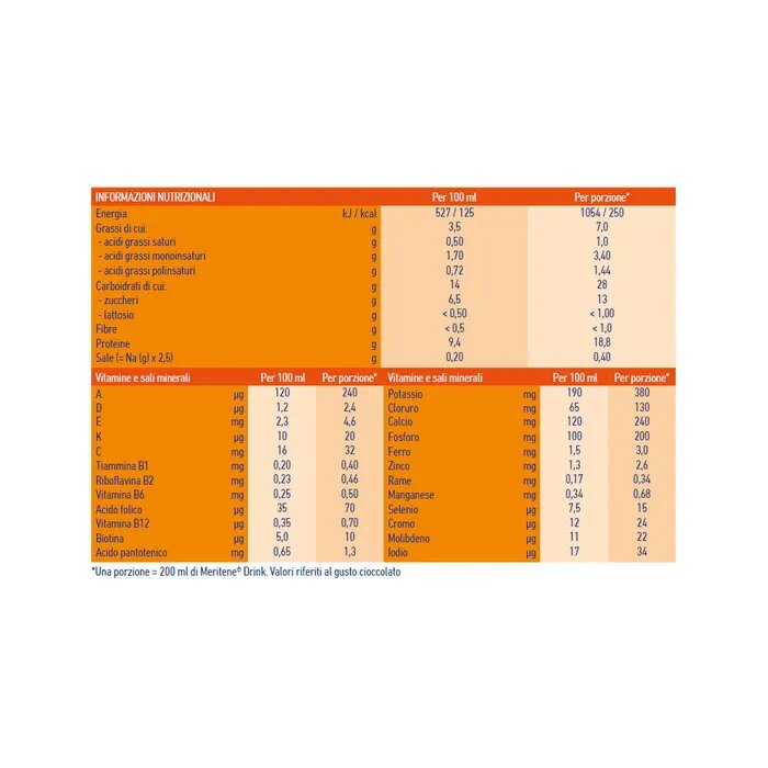 Meritene Protein Drink Albicocca 200ml-2