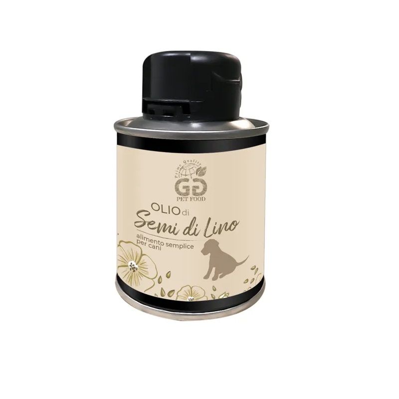 G&G Pet Food Olio Semi Di Lino Per Cani 100ml-1