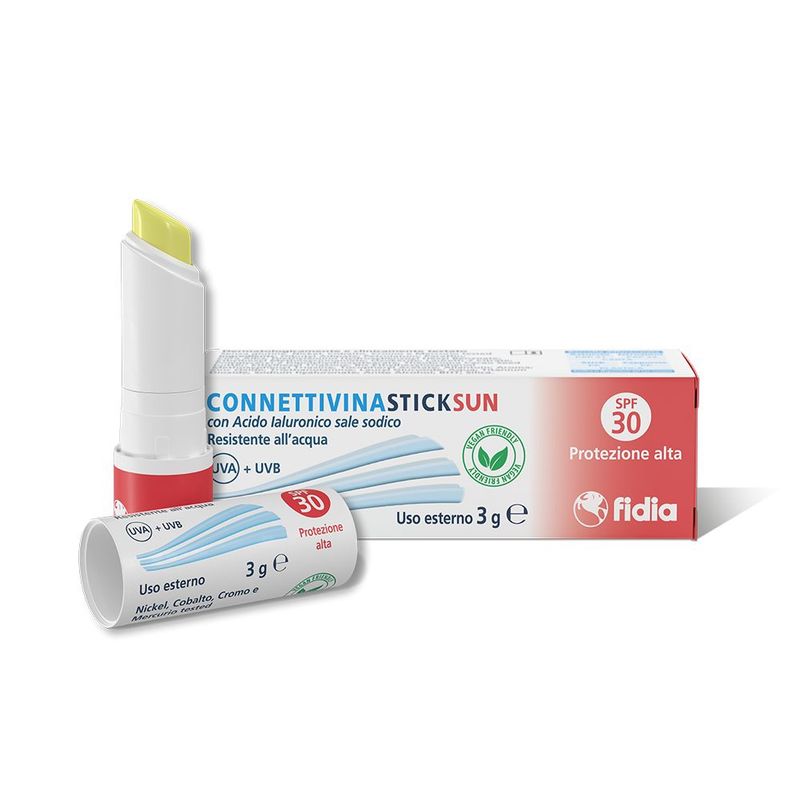 Connettivina Stick Sun SPF30 Labbra idrata e protegge-1