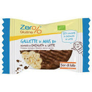 Fior Di Loto Gallette Mais E Cioccolato Al Latte Biologiche 32g-1