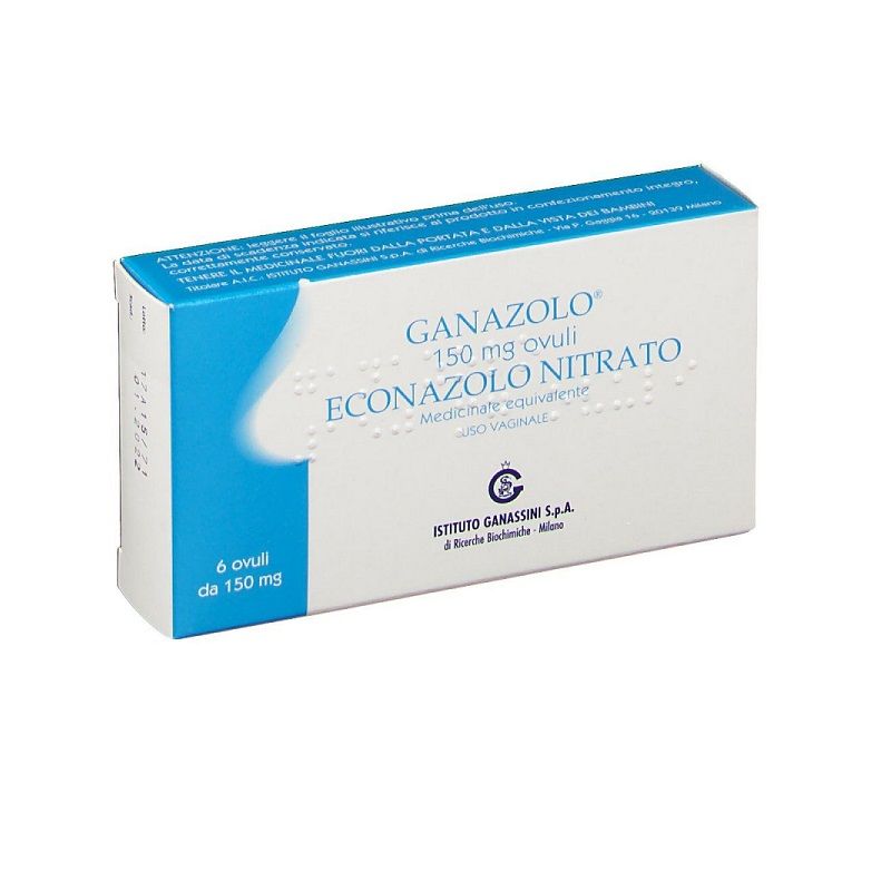 Ganazolo 6 ovuli vaginali 150mg-1