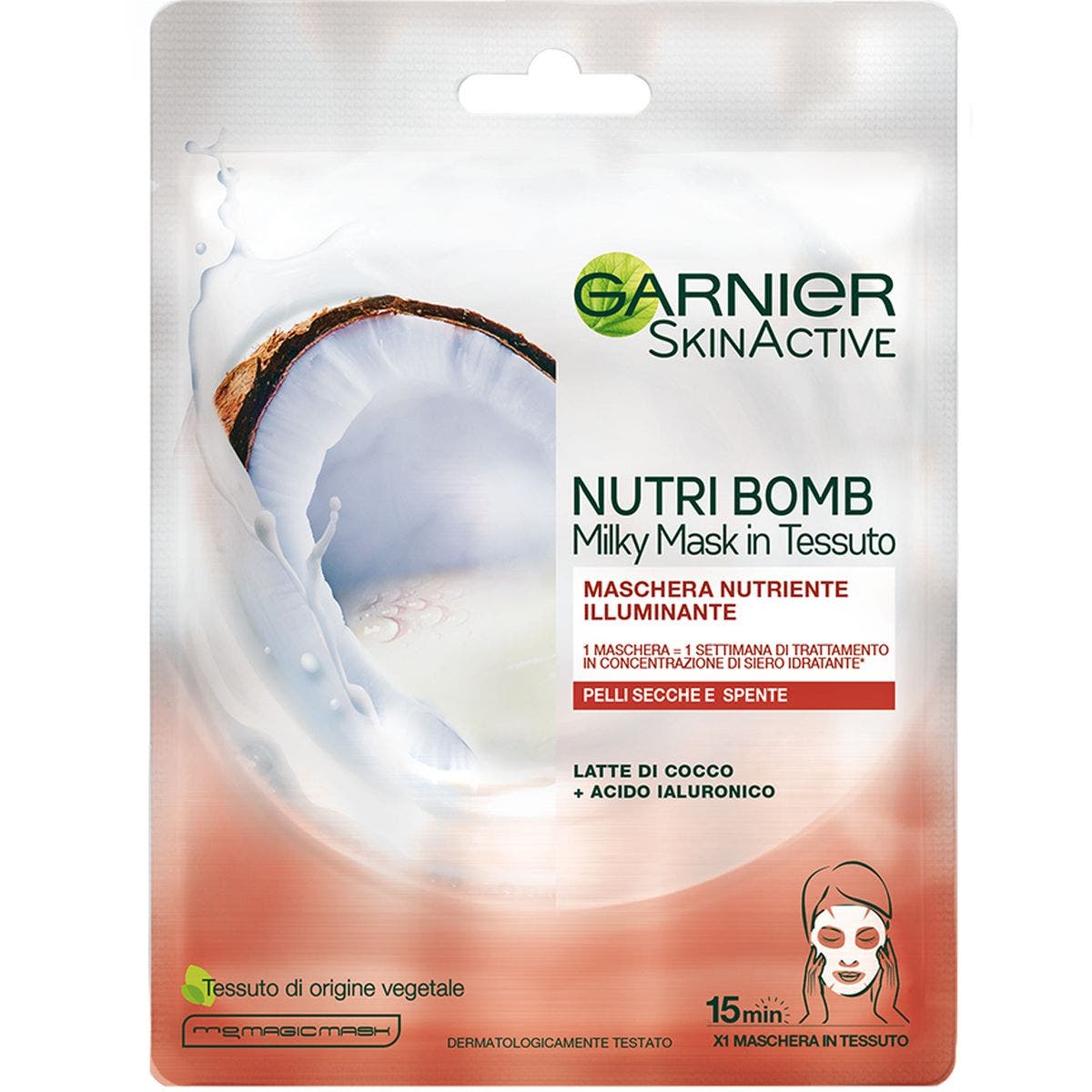 Garnier NutriBomb Maschera In Tessuto Nutriente Illuminante 1 Pezzo-1