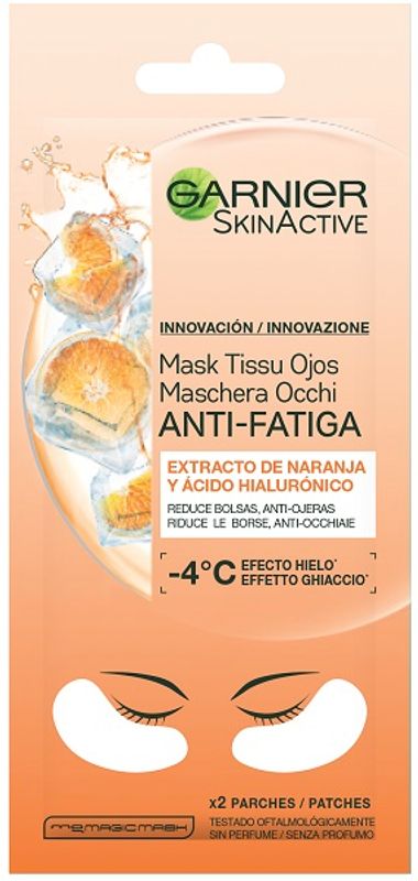 Garnier maschera in tessuto occhi Orange Juice e Acido Ialuronico 1 pezzo-1