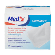 Meds Garza Compressa Tessuto In Tessuto 7,5x7,5ml 12 Pezzi-1