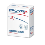 Garza Compressa Oculare Cotone Texil Prontex 10 Pezzi-1
