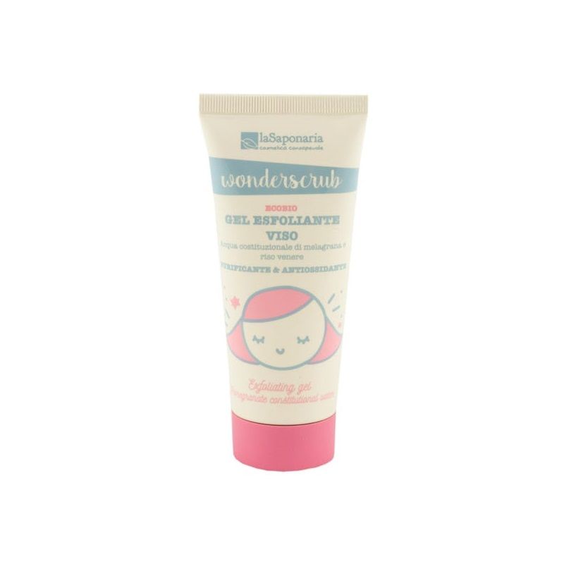 La Saponaria Wonderscrub Gel Esfoliante Viso 100ml-1