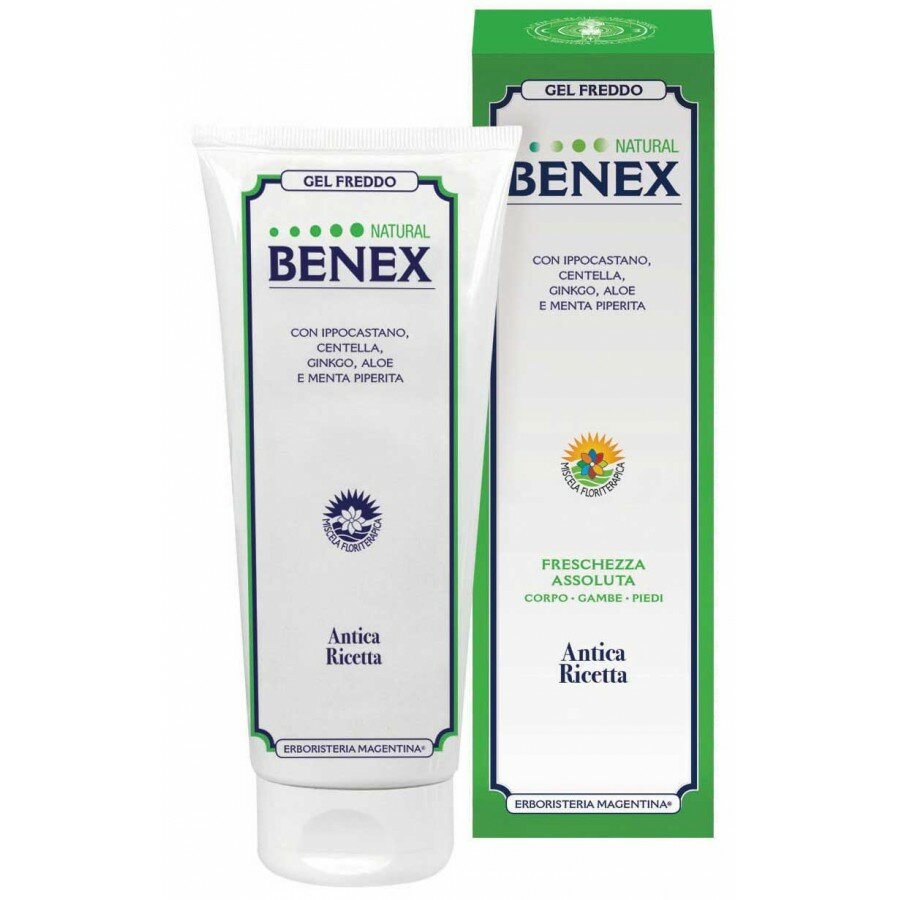 Natural Benex Gel freddo corpo gambe e piedi 200ml-2