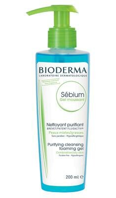 Bioderma Sébium Gel moussant Gel schiumoso detergente purificante 200ml-2