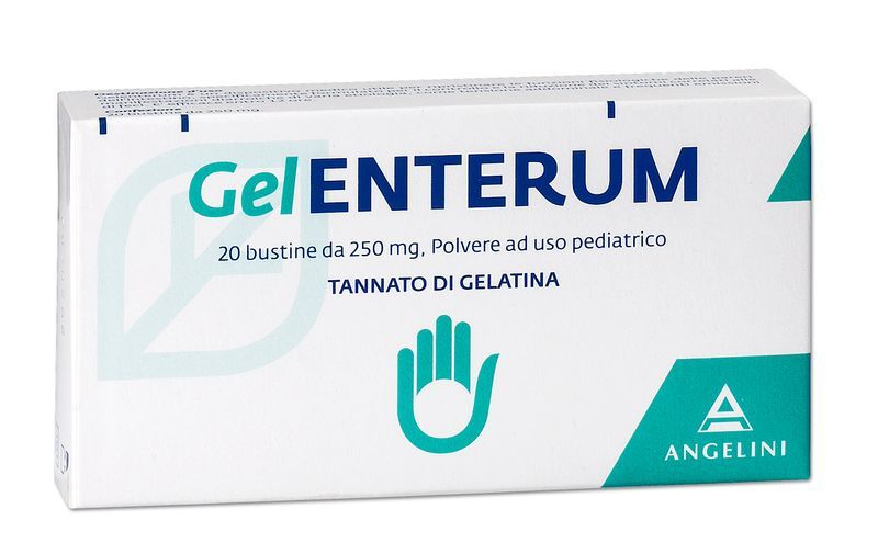 GelEnterum 250mg funzionalità intestinali bambini 20 bustine-0