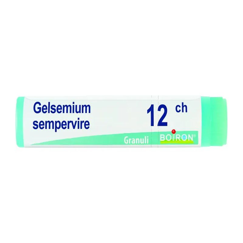 Boiron Gelsemium Sempervirens Globuli 12Ch medicianale omeopatico tubo dose 1g-1