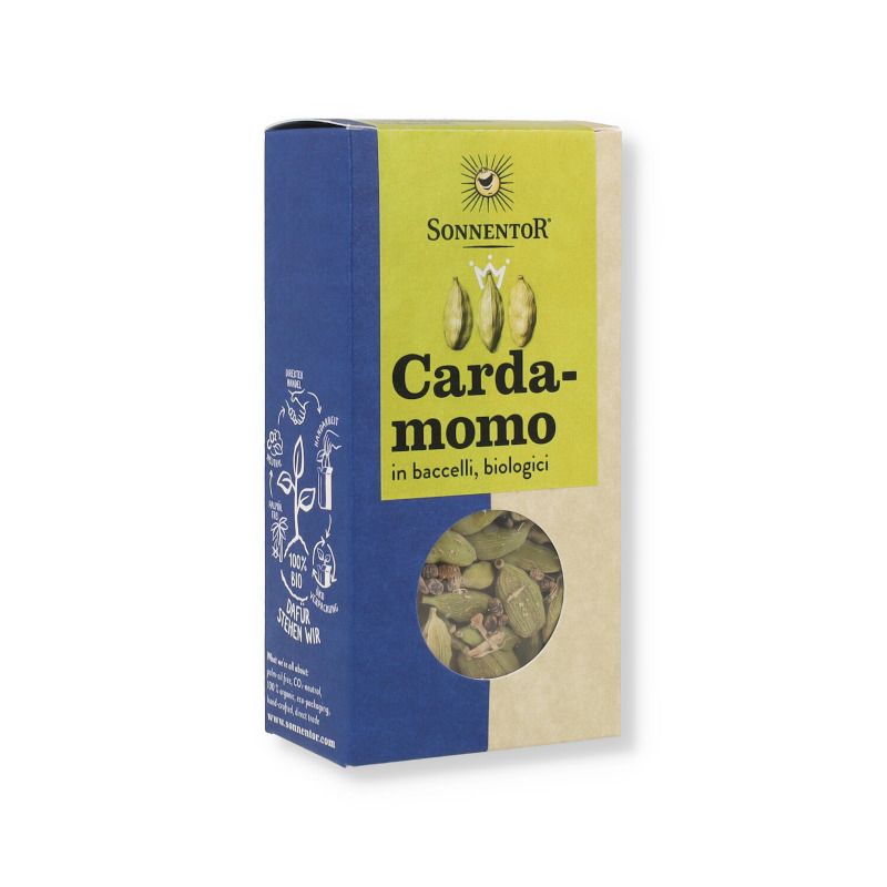 Sonnentor Cardamomo in baccelli BIO 40g-1