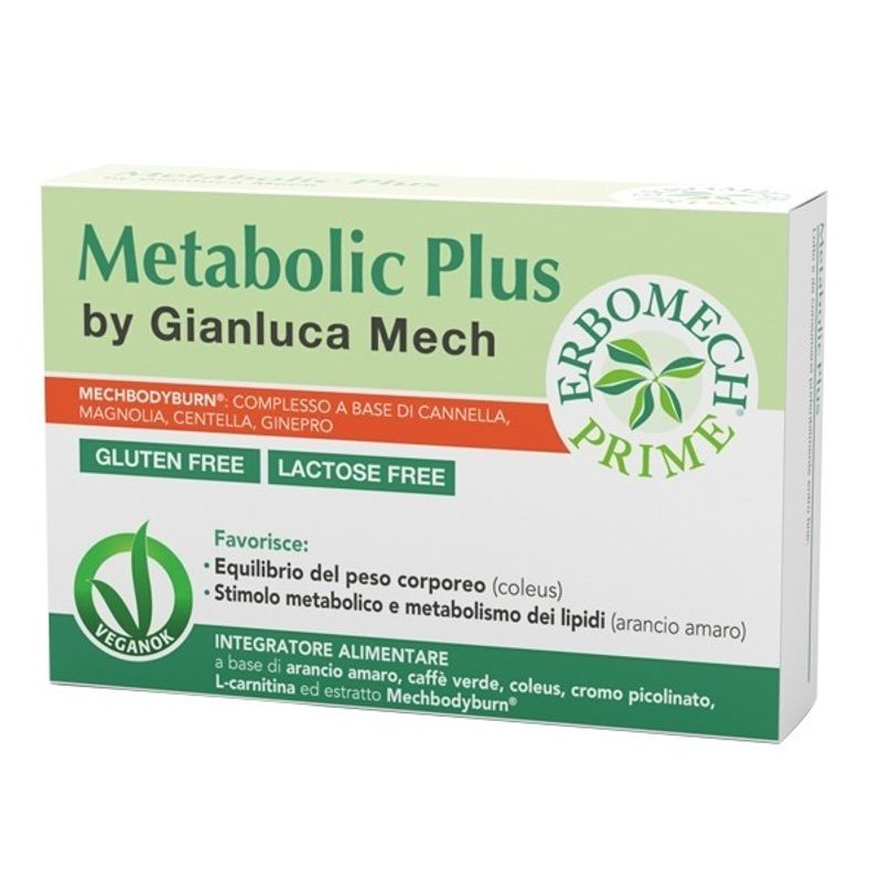 Gianluca Mech Metabolic Plus equilibrio del peso corporeo 30 compresse-1