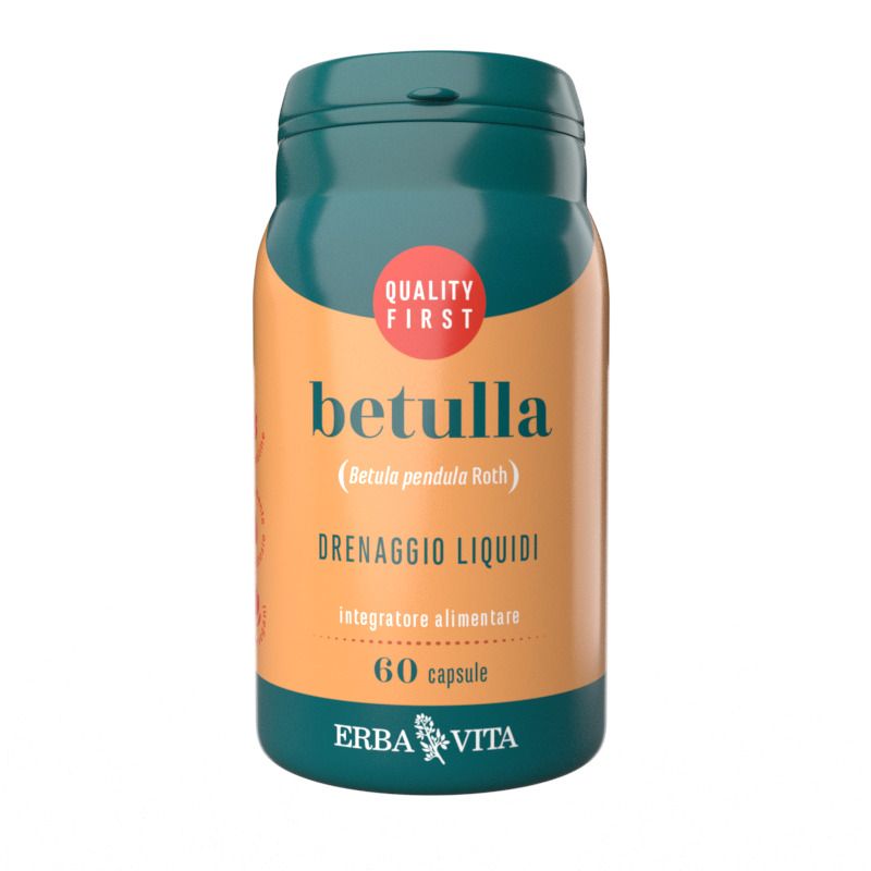 Erba Vita Betulla per il drenaggio dei liquidi 60 capsule-1