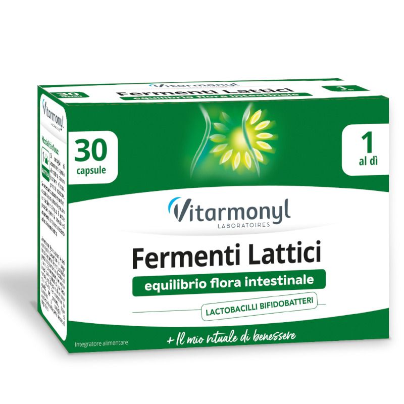 Vitarmonyl Fermenti Lattici per il benessere della flora intestinale 30 compresse-1