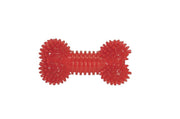 Camon Osso con punte e squeaker in TPR 16.5cm gioco per cani 1 pezzo-1